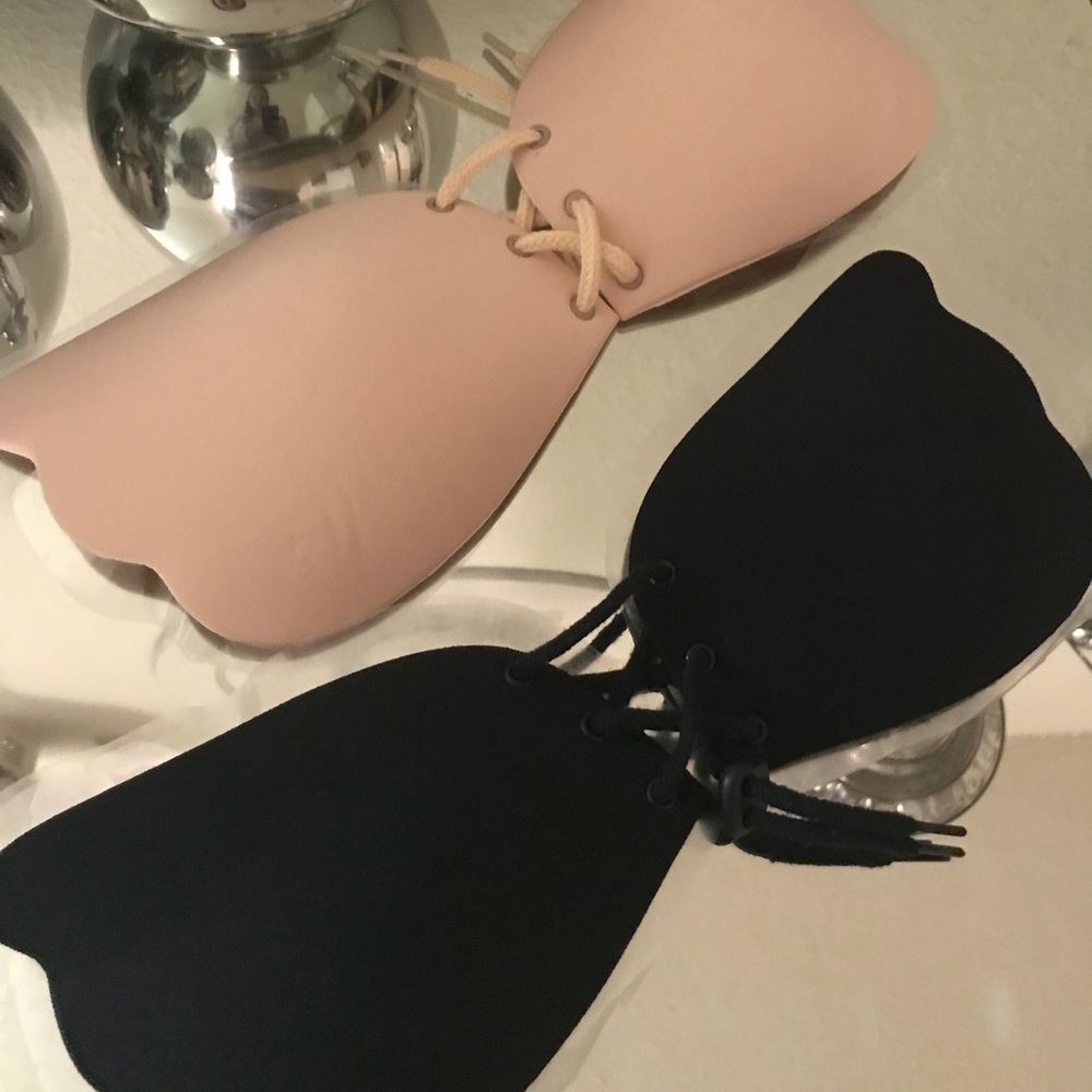 Push up stick on bra ten color or black brand new